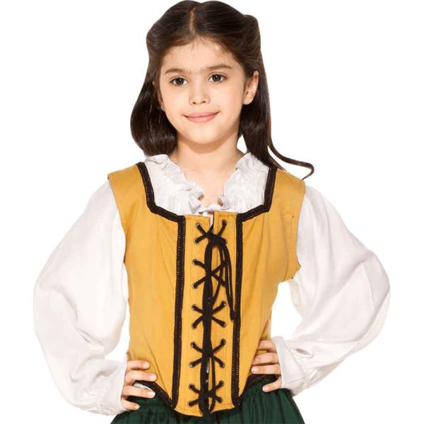 Girls Reversible Pirate Bodice