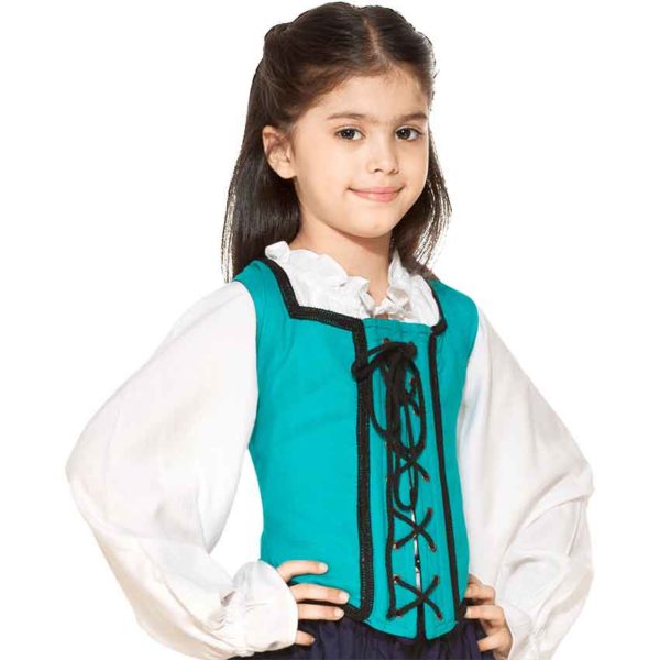 Girls Reversible Pirate Bodice