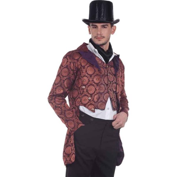 Steampunk Opera Brocade Tailcoat