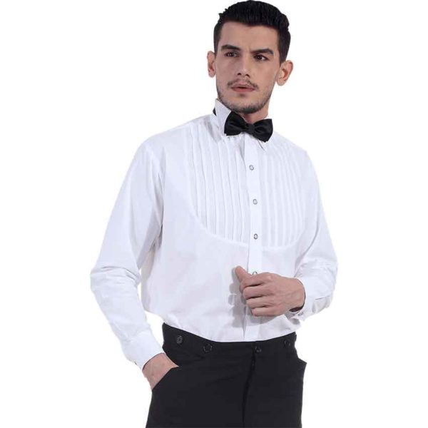 Formal White Victorian Shirt