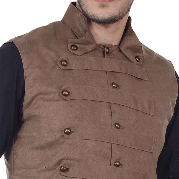 Baker Street Suede Vest