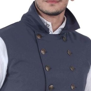 Double-Breasted Steampunk Vest