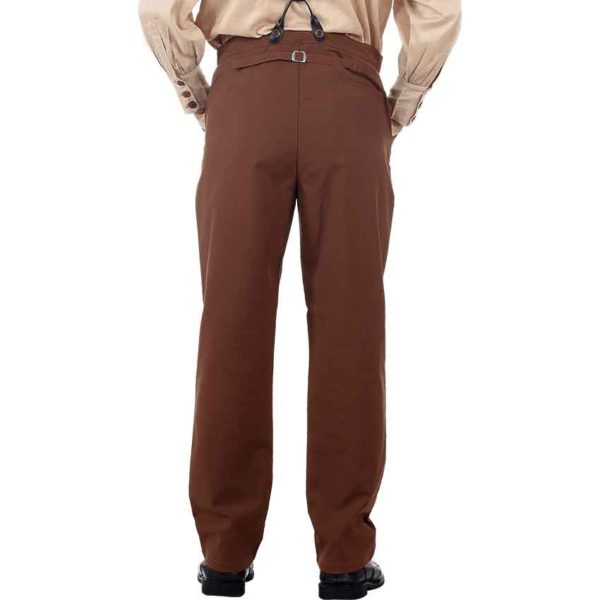 Classic Brown Steampunk Trousers