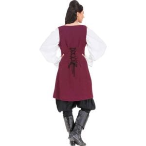 Elizabeth Linen Pirate Vest