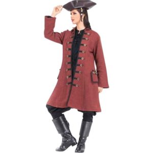 Captain Jacquotte Delahaye Pirate Coat