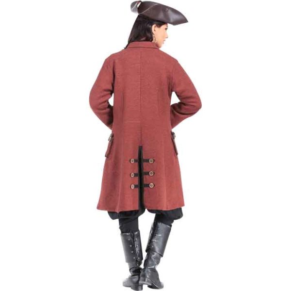 Captain Jacquotte Delahaye Pirate Coat