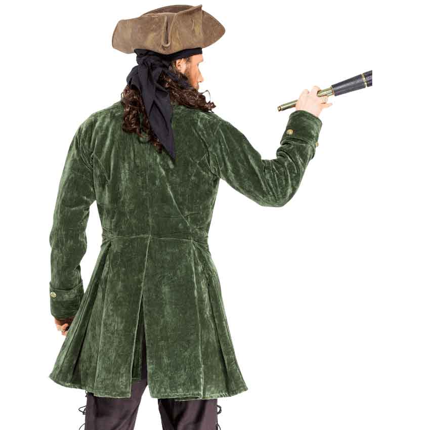 Green hotsell pirate coat