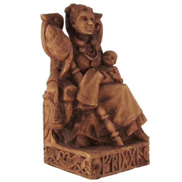 Seated Frigga Statue