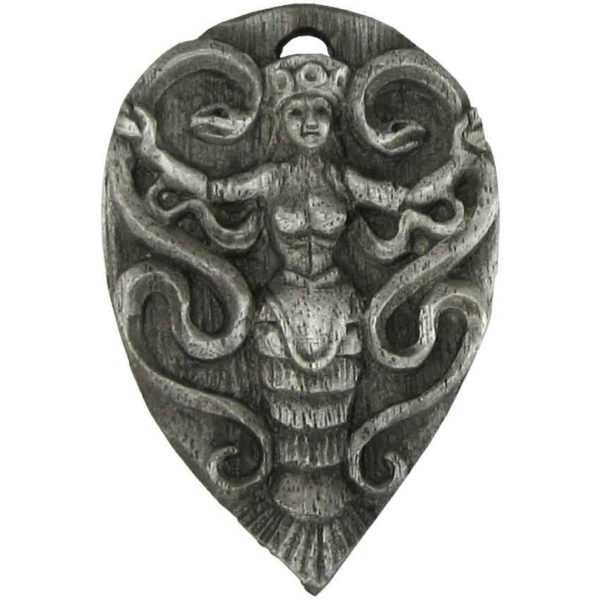 Large Pewter Ariadne Pendant
