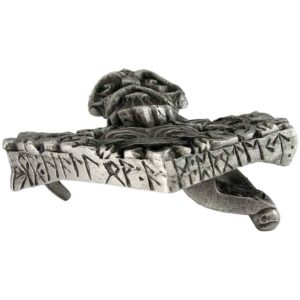 Pewter Thors Hammer Belt Buckle