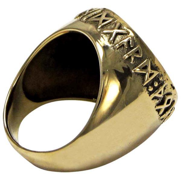 Bronze Thor Hammer Ring