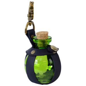 Small Round Glass Bottle