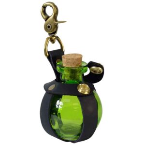 Small Round Glass Bottle
