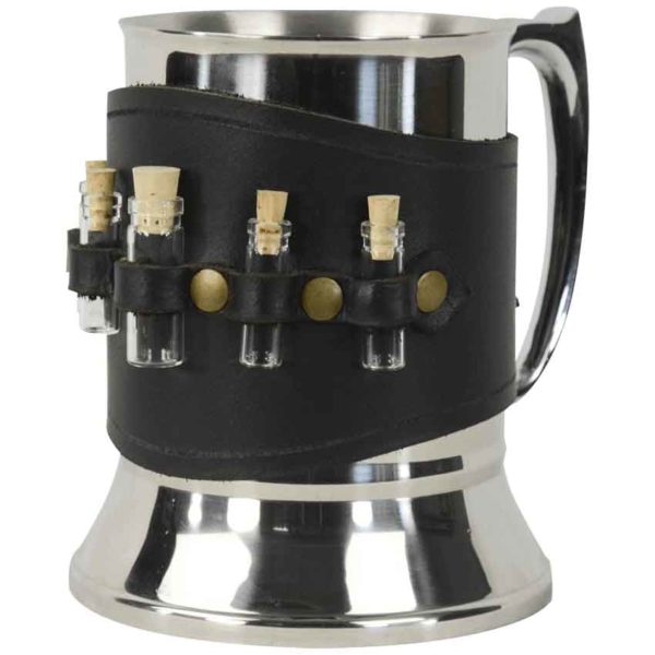 Alchemist Tankard with Leather Wrap