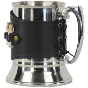 Alchemist Tankard with Leather Wrap