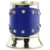 Medieval Tankard with Studded Leather Wrap