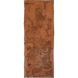 Leather Map of Westeros