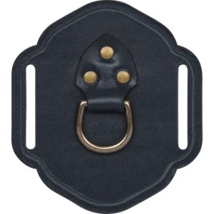 Leather Belt Slide with D-Ring