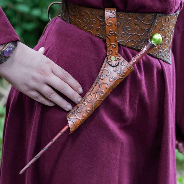 Scrolled LARP Wand Holster