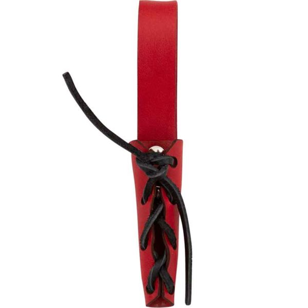 Laced Leather Wand Frog