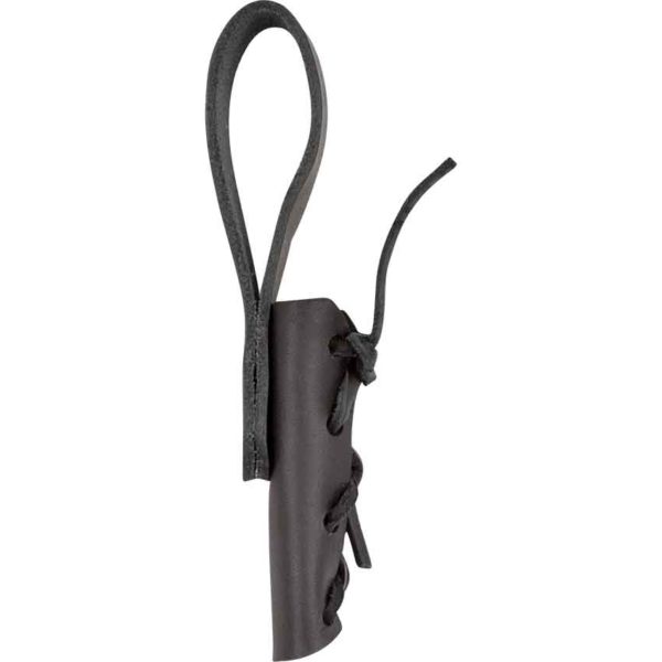 Laced Leather Wand Frog