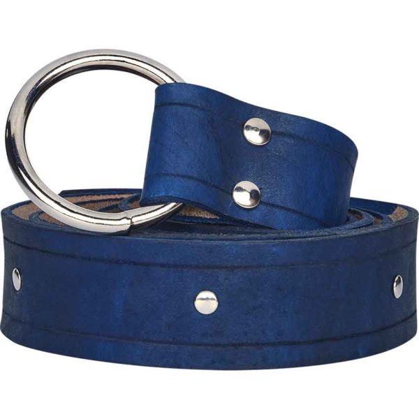Simple Studded Ring Belt