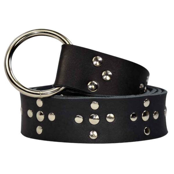 Crusader Cross Ring Belt