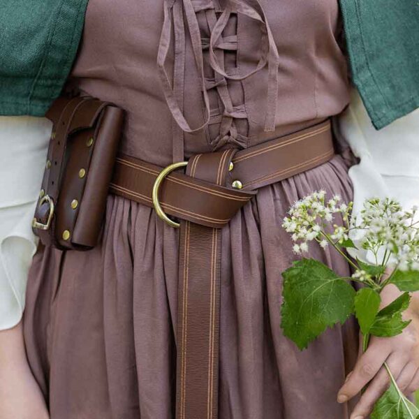 Double Lined Medieval Ring Belt