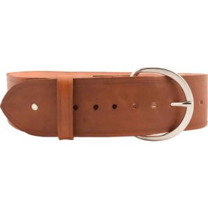 Simple Studded Wide Buckle Belt