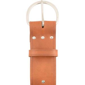 Simple Studded Wide Buckle Belt