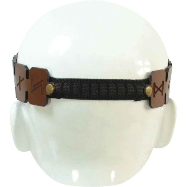 Viking Rune Leather Headband