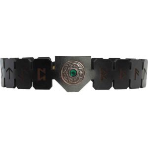 Viking Rune Leather Headband