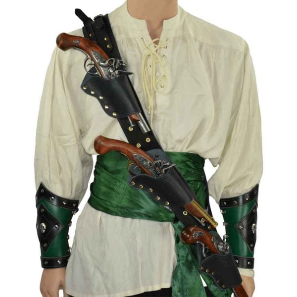 Pirate's Triple Threat Pistol Baldric