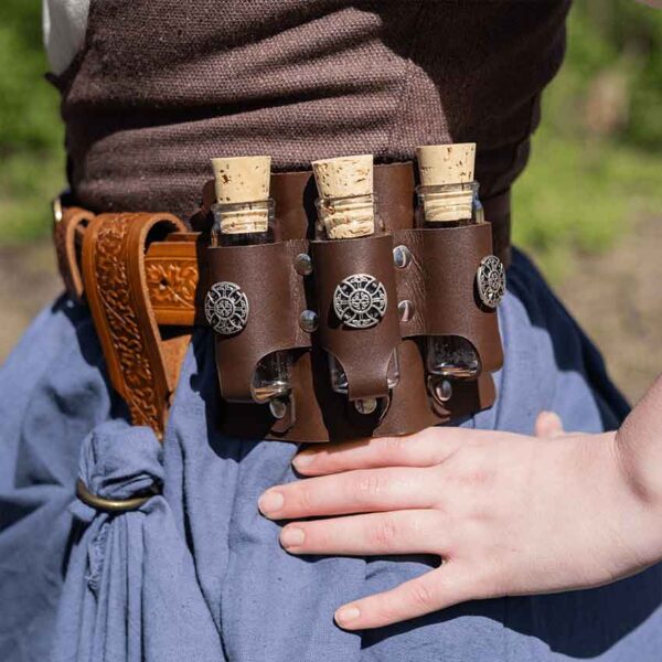 Celtic Three Bottle Holder Belt Slide