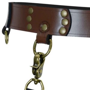 Steampunk Gear D-Ring Belt