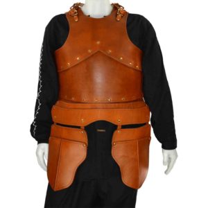 Formed Leather Cuirass with Tassets