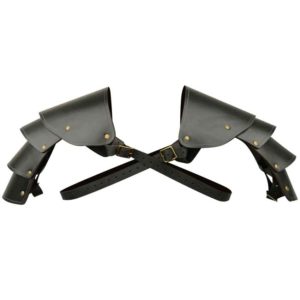 Knights Leather Spaulders