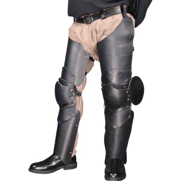 Full Leather Leg Armour