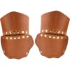 Warriors Leather Half Gauntlets