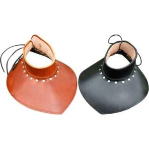 SCA Style Leather Gorget
