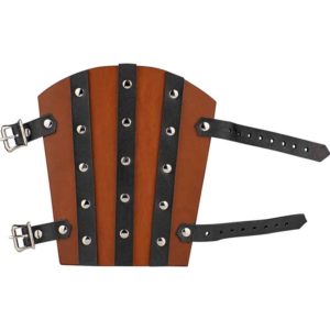 Banded Leather Arm Bracers