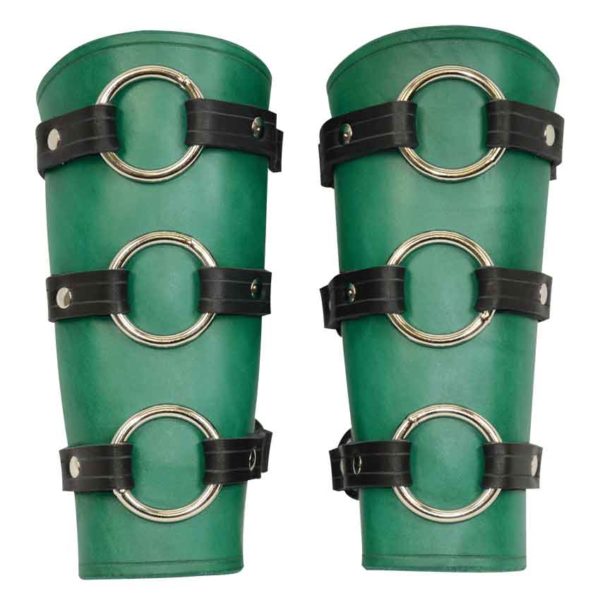 Berserker Leather Arm Bracers