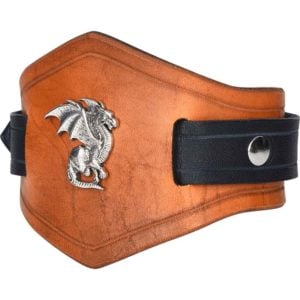 Winged Dragon Leather Wrist Cuffs