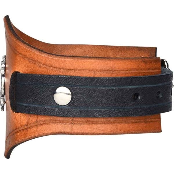 Winged Dragon Leather Wrist Cuffs