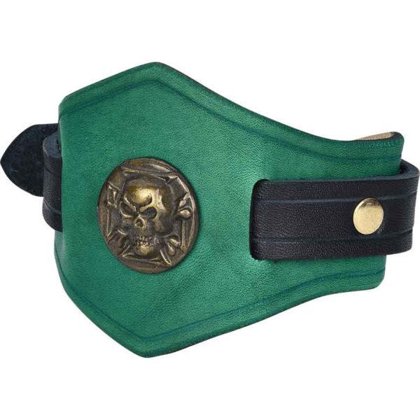 Pirates Leather Wrist Cuffs