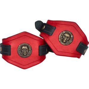 Pirates Leather Wrist Cuffs