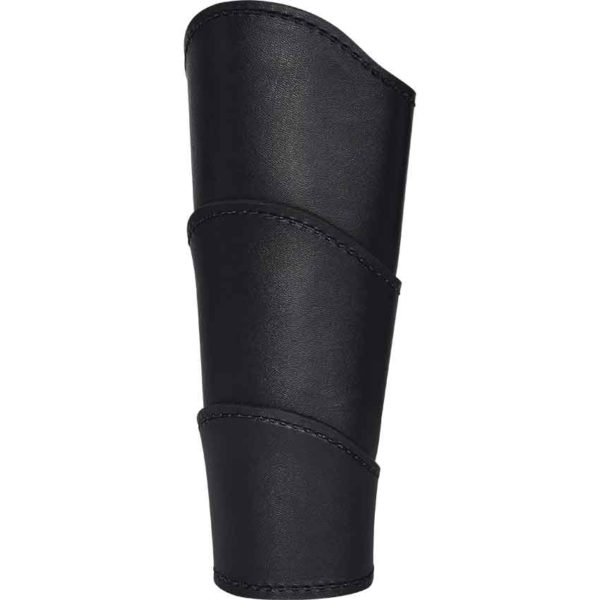 Classic Warrior Leather Arm Bracers