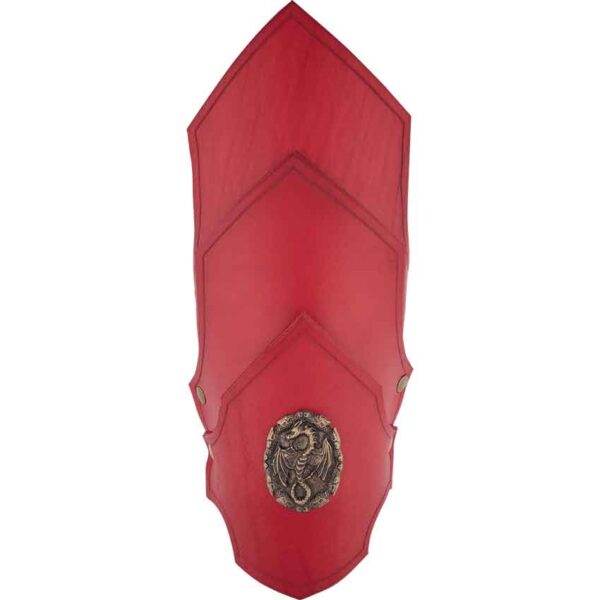 Dueling Dragons Leather Bracers