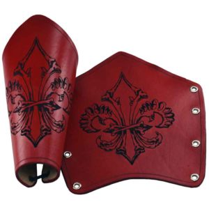 Pirate's Fleur de Lis Arm Bracers