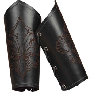Pirate's Fleur de Lis Arm Bracers